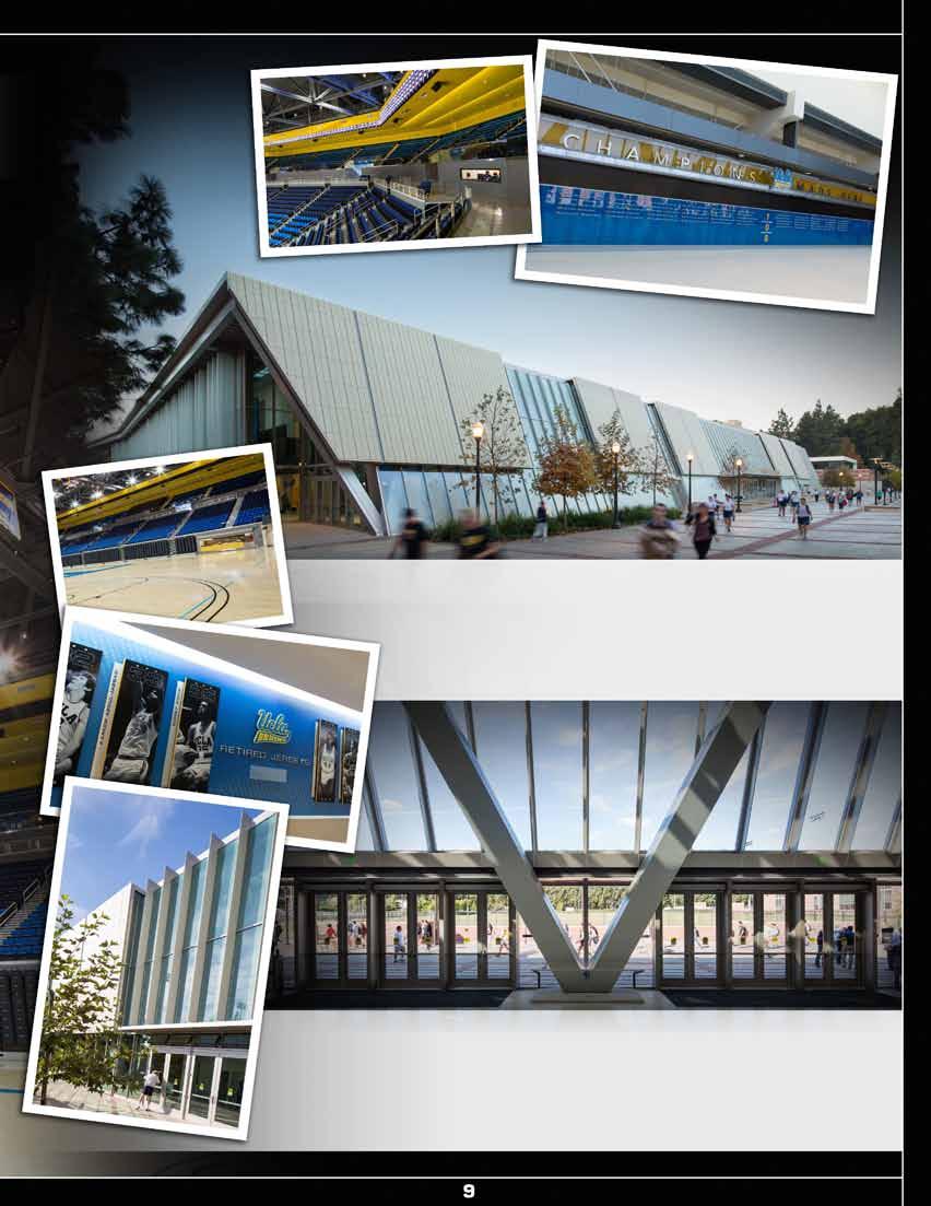 KEEPING ITS HISTORY Each of the teams that called Pauley Pavilion home prior to the renovation (men s and women s basketball, men s and women s volleyball and gymnastics) will continue to compete in