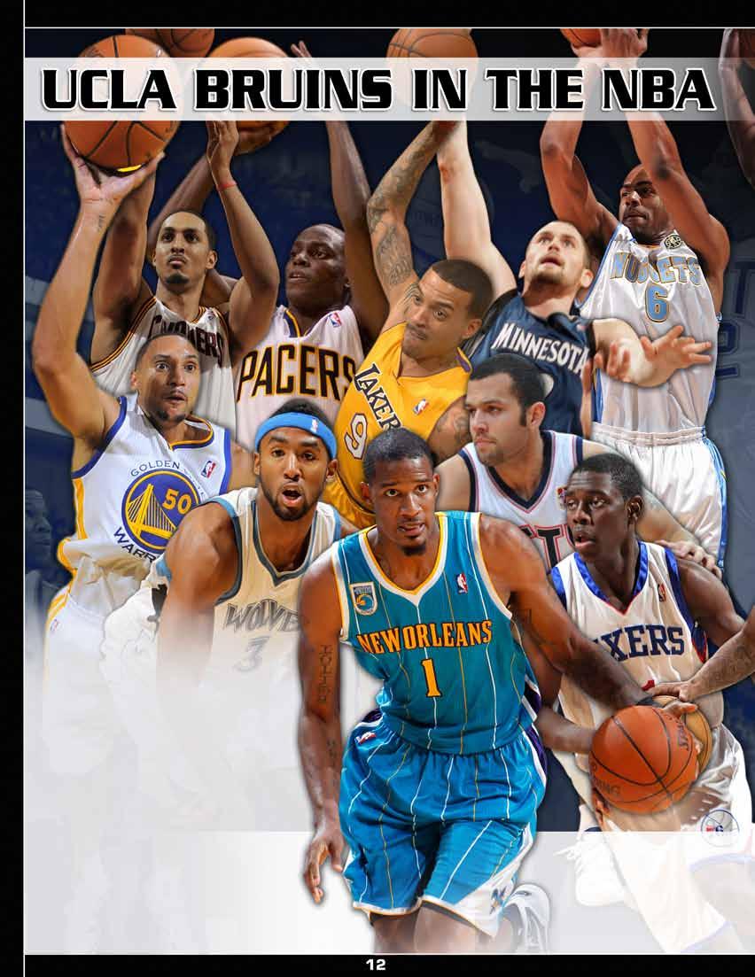 UCLA has sent 80 players and counting to the NBA. Last season, 16 former UCLA basketball players competed in the NBA.