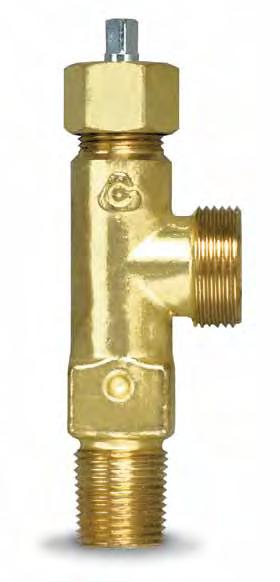 EDITION JULY 2010 PBB/PBC series Wrench Operated Acetylene Valves Valve body made of rugged forging brass produced by Cavagna Group Fusible metal pressure relief device Large wrench flats for easy