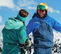 skier or boarder We have an extensive off hill support team to help with bookings and logistics And 99% of our