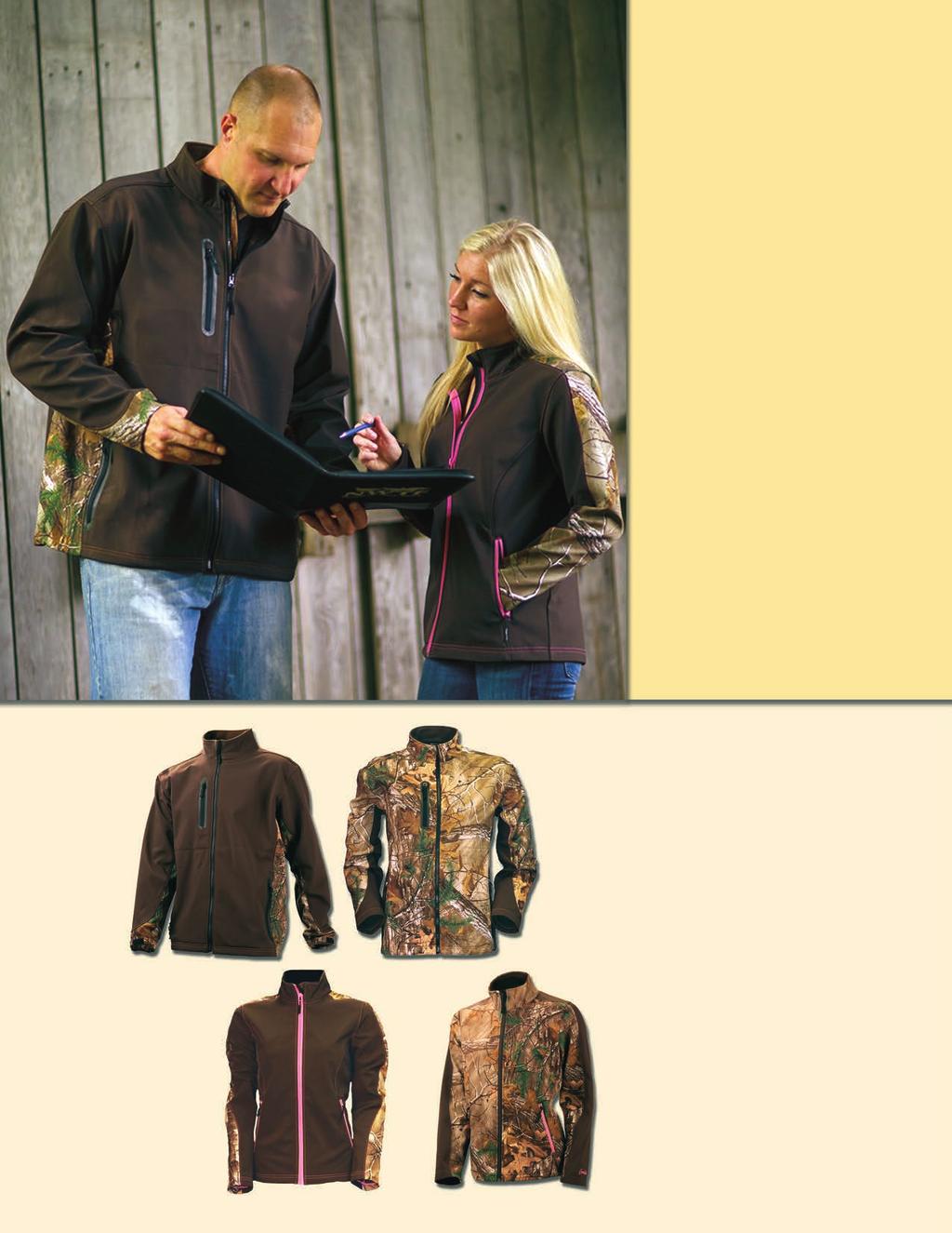 DAY BREAK JACKET Weatherproof Soft-Shell Jacket The jacket for those who work or play in the outdoors.