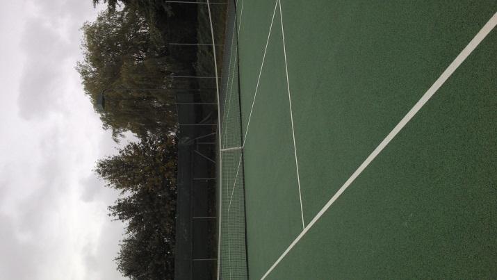 The floodlights allow members to come and play at a time which suits them and mean that tennis matches no longer need to be cut short due to poor light.