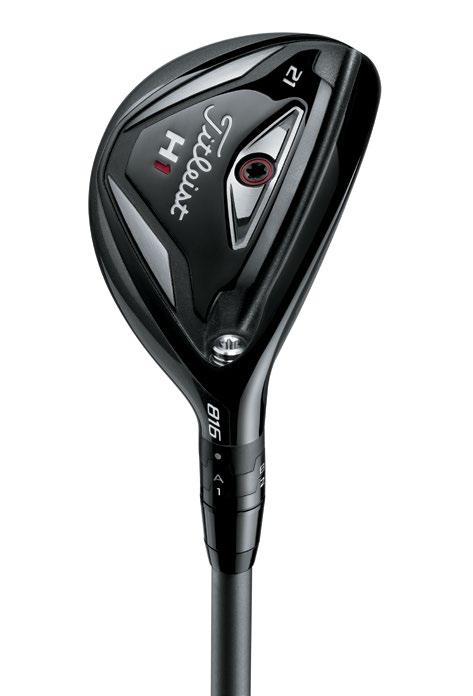 HYBRIDS 10 Large, confidence inspiring hybrids that launch higher with more spin than 816H2. Designed for players who prefer the look of a fairway metal.