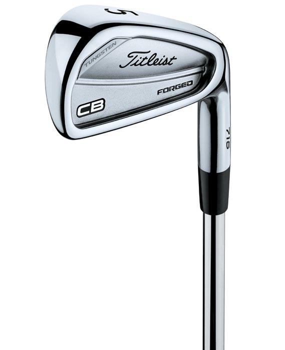 IRONS 14 For golfers seeking shot control with forgiveness and forged feel.