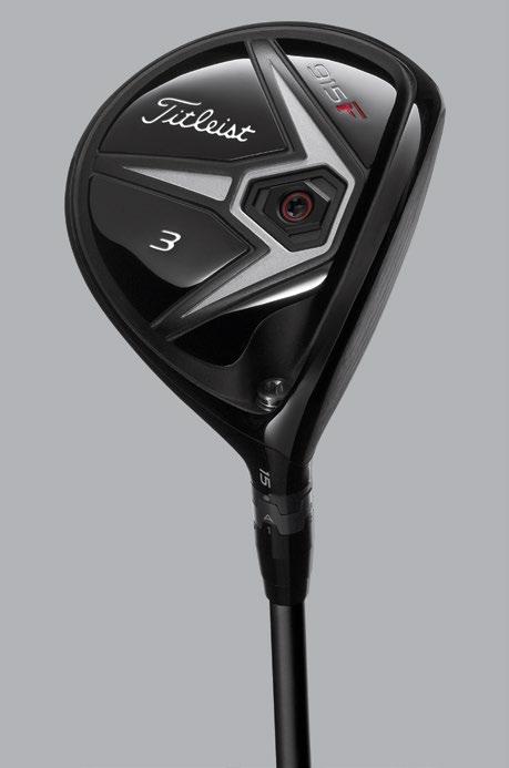 FAIRWAYS 7 Long, straight and forgiving, the 915F delivers great overall performance from the tee and turf.