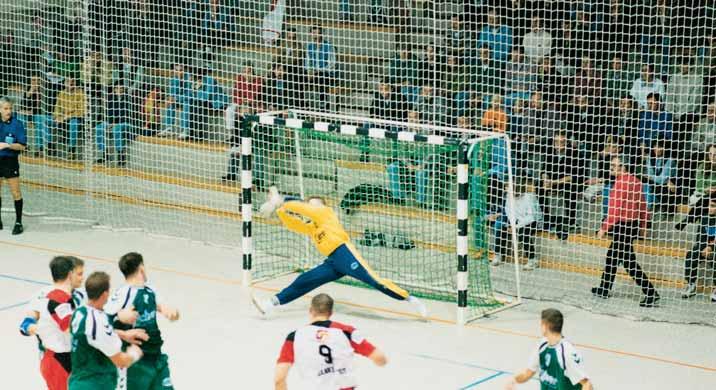 Handball 2.3 No. 109/1091-01 Indoor Handball Goal Nets In regulation dimensions: width 3 m, height 2 m, top depth 0.80 m, bottom depth 1 m. Mesh size 10 cm. No. 109 No. 112 No. 113 No.