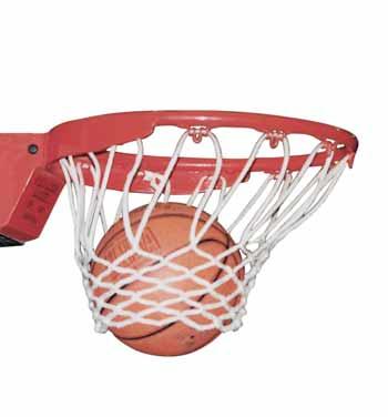Other Sports 7.1 No. 226-02 Basketball Nets Competition nets conforming to DIN EN 1270 in regulation dimensions: 50 cm long (40 cm when fitted).