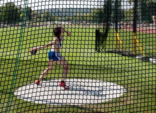 Other Sports 7.6 Use of our hammer-throwing nets during the 2012 Southern German Athletics Championships in Wetzlar. No.