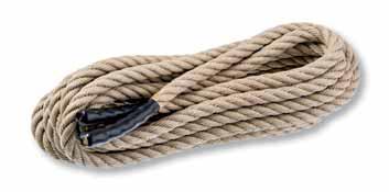 3320 NEW Battle rope in 32 mm braided polyester with plastic-coated ends. Length: 10 m Colour 06: Tug of War ropes in soft lay 25 mm dia.