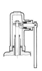 Open (marine) easing gear Figure 2 Open type easing gear Valves which are used for steam or compressed air are normally fitted with open type easing gear.