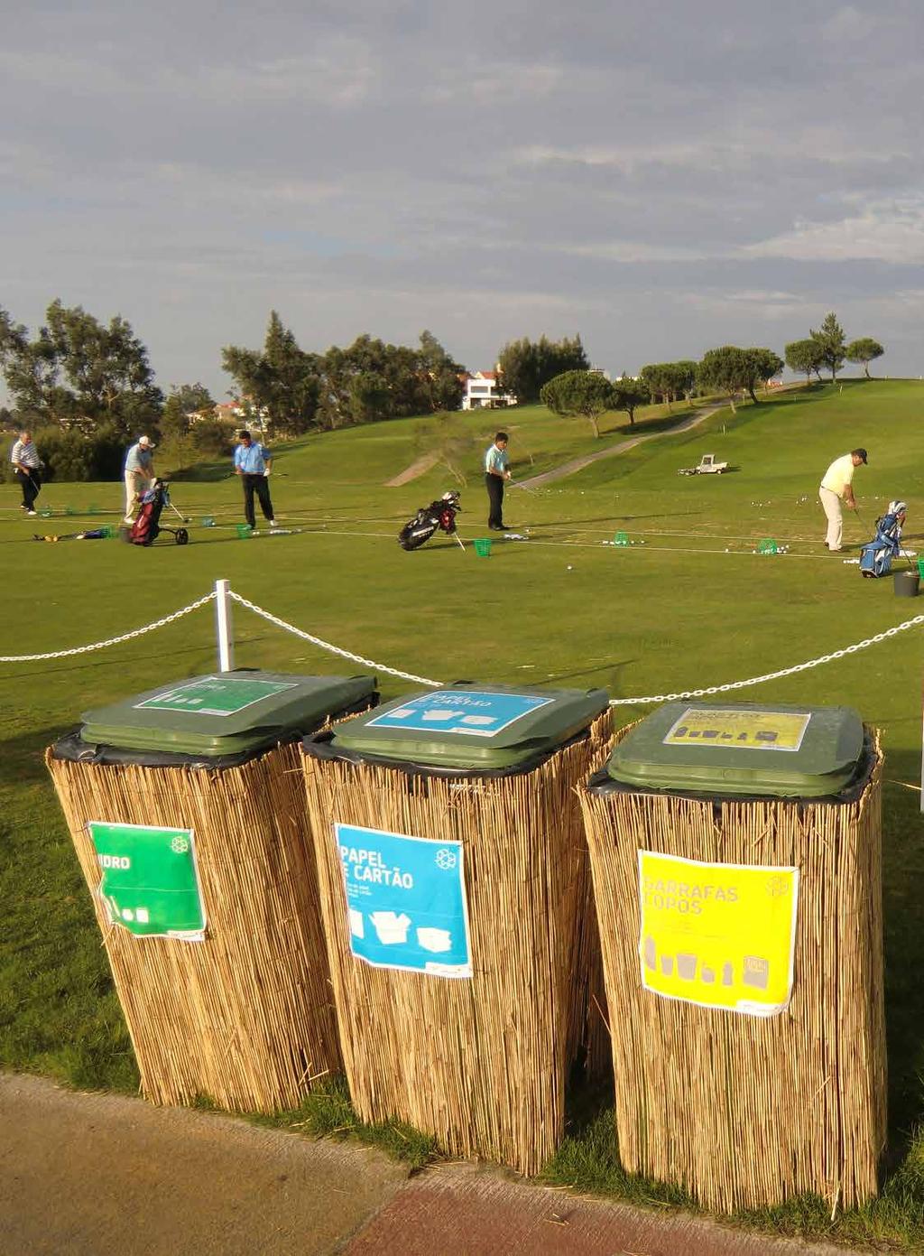 RESPONSIBLE GOLF COURSE MANAGEMENT IS ABOUT minimising... WASTE through reduction, re-use, and recycling. This will become the industry norm through awareness campaigns.