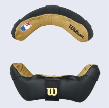 Wilson Black Leather Pads (#4905) $34.00 Wilson black leather replacement pad set.