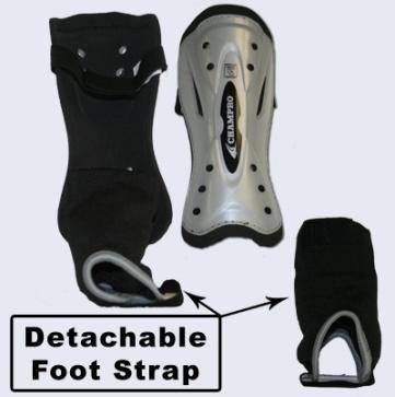 Single Knee Leg Guards (#5013) $34.00 Single Knee leg guards, injection molded high impact PE caps, Poly/cotton lining reduces lateral shift, extra strength elastic straps. Length 16.5".