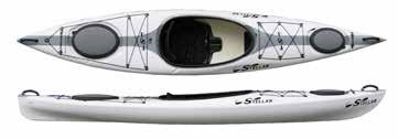 The S14 comes standard with fittings to upgrade to a rudder steered boat as well. Length: 14 3 / 4.35m Beam: 23.6 / 59.5cm Depth: 13.6 / 34.5cm Paddler: 5-6 6 / 1.