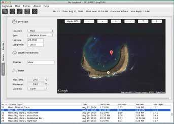 Download dive profiles rom LogTRAK, by selecting Dive -> Download Dives you can transfer the M2 Logbook to your PC or Mac.