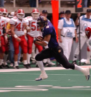 Year-By-Year Playoff Summaries In 2001, RB Adam Benge had 177 yards and four rushing touchdowns in the Panthers 49-43 victory at Eastern Illinois en route to the FCS semifinals.