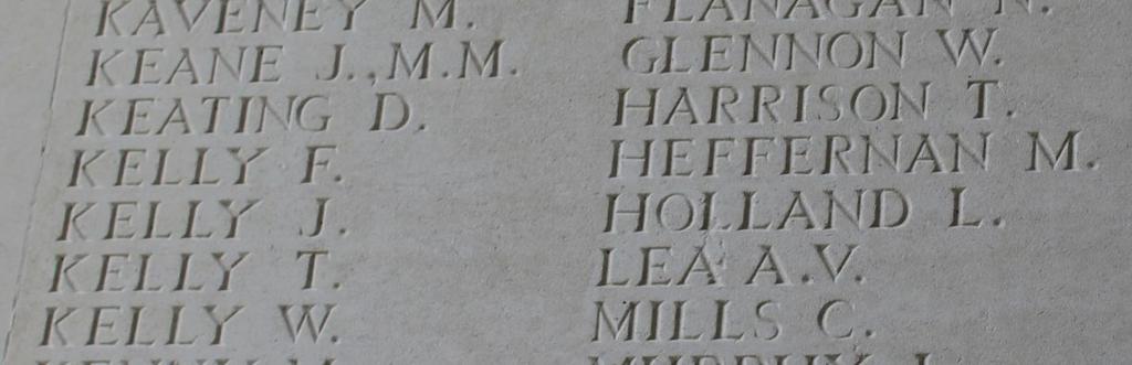 Private Thomas Kelly Private Thomas Kelly Thomas Kelly: Born in Tulla, died 9 th Sept 1916 on the Somme, 1 st Bn. Royal Munster Fusiliers 9373, G/M in Thiepval, France.