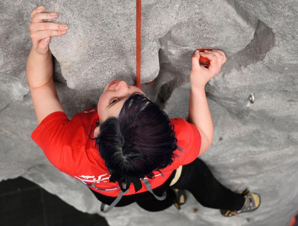 What is indoor climbing?