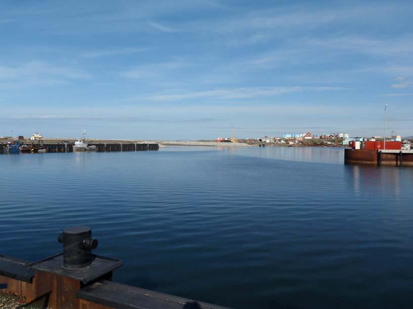 Nome Harbor View towards the
