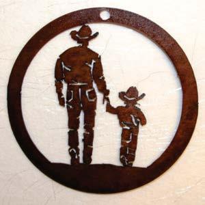 Cowboy and Son