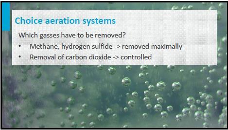 aeration systems.