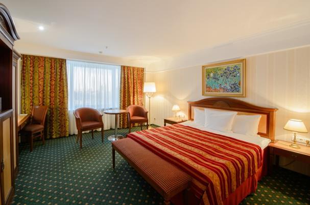 , Kazan, Russia, tel. +7 843 279 34 34. The hotel is located right in the centre of the city.