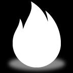 An open flame shall never be used to detect leaks of flammable gases. Hydrogen flame is invisible, so "feel" for heat.