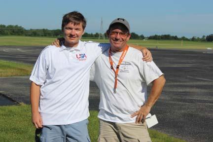 Joseph s career in RC Aerobatics began by following his father, Don, to local and national RC contests. By the time he was five, he had soloed with an Ace High glider.