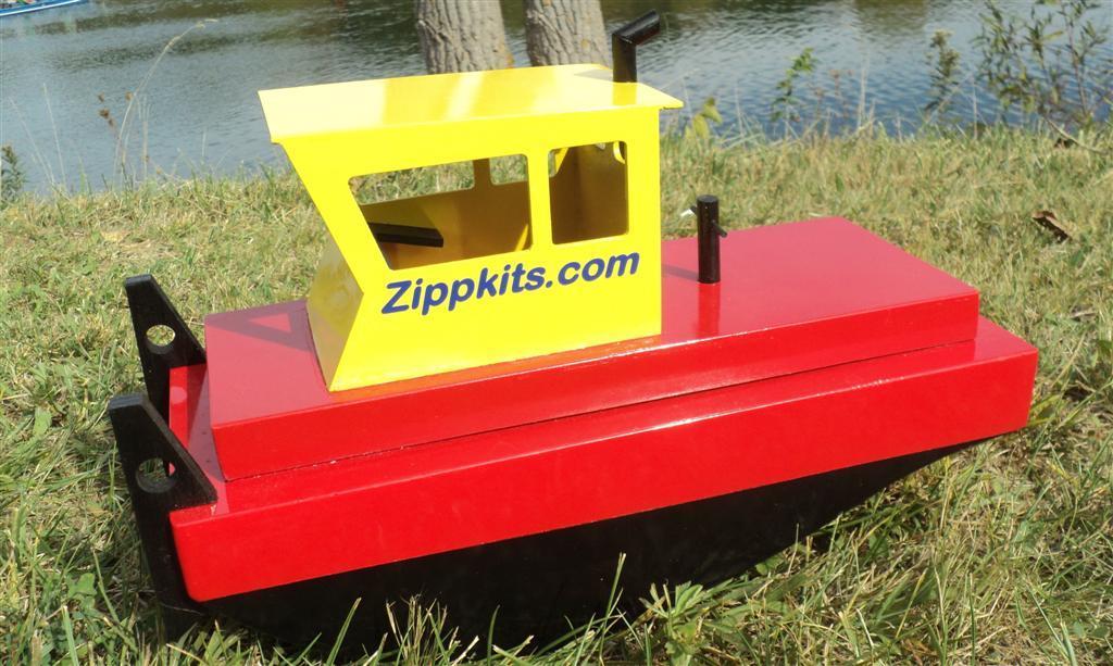 Z I P P M A N U FA C T U R I N G Tugster Tug Boat Competition or Sport Tug Kit A Zippkits R/C Boat