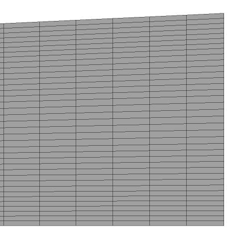 refinement Hexaedrical mesh chosen Velocity [m/s] Pressure [mbar] 30 25 20 15 10 5 0