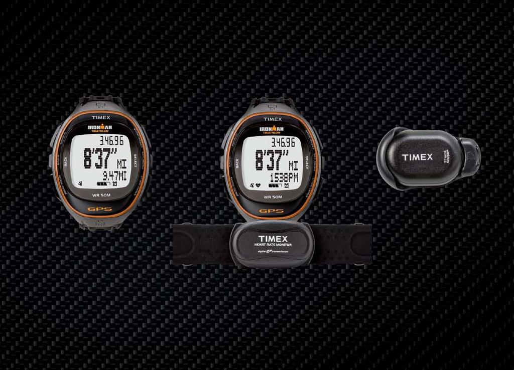 COMPATIBLE Run Trainer watch is compatible with any ANT+ Heart Rate or Foot Pod sensors. It also works with the Timex Flex Tech Digital 2.4 Heart Rate sensor and the Timex Foot Pod sensor.