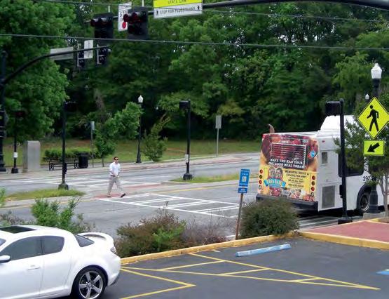 Safety Case Benefits Study: of Buford Walkways, Highway, Sidewalks, Pedestrian DeKalb and Paved Hybrid County, Shoulders Beacons GA Location Characteristics Buford Highway is seven-lane roadway that