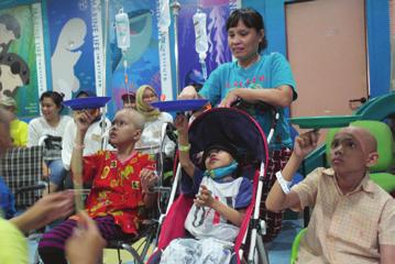 National Cancer Hospital under the invitation by Mary s Cancer Kiddies.