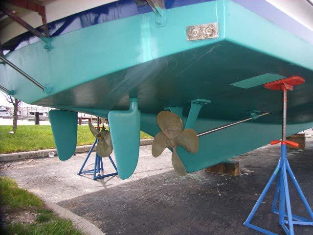 Hull design with twin engines, unprotected props and shafts So, go ahead and check out the many websites featuring trawlers and find the size, layout, color, and amenities that are appealing to you.