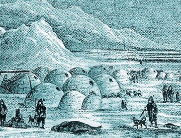 The Inuit are an Aboriginal people who make their home in the Arctic