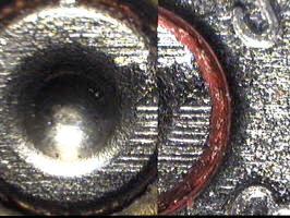 Two Types of Tool Marks on Cartridges Striated Action Marks "scratches" are