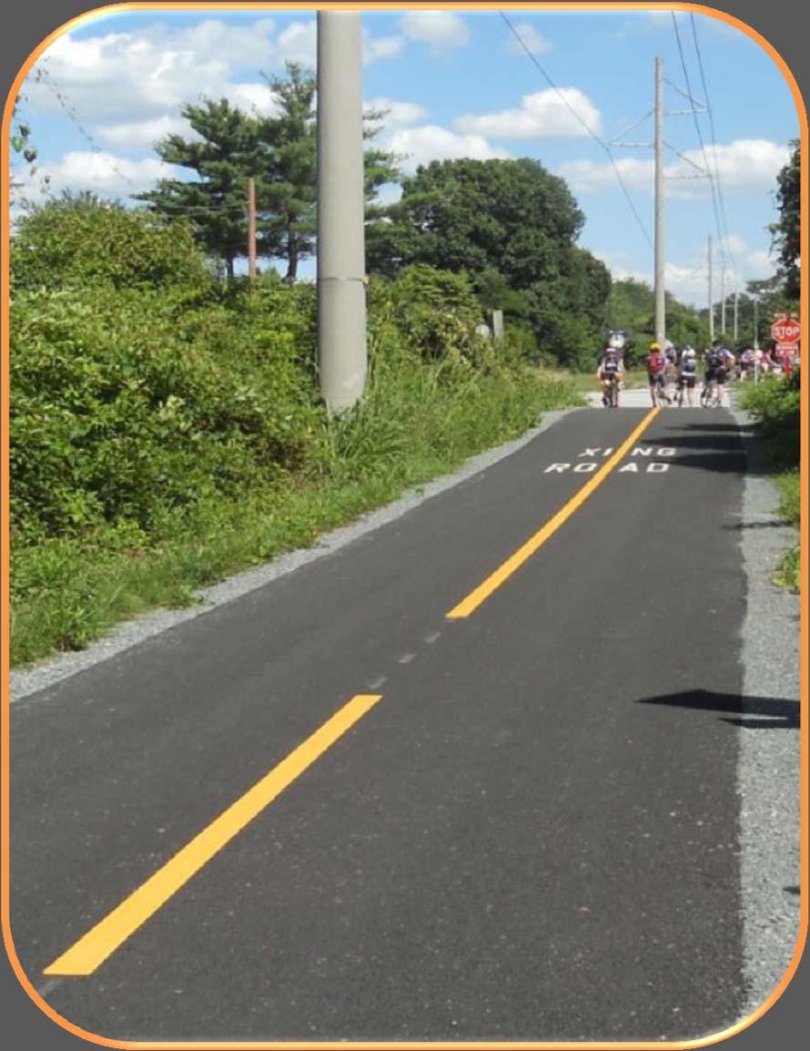 PATH SURFACE Asphalt Typically lower construction cost Concrete Typically