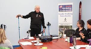 WHY YOU SHOULD USE THE NORDIC POLES For balance in walking To give your lower body and upper body a work out To help you speed up Nordic walking poles are very different from hiking and trekking