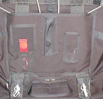 Cypres Closing Loop Grommet 3 4 2 3 5 INNER TOP FLAP HARNESS COVER MODS The harness covers