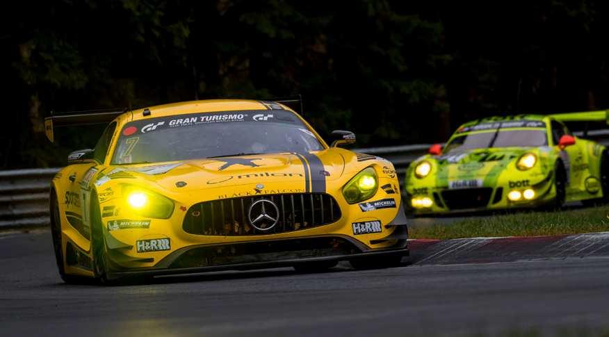 AMG s best results with 2nd overall at VLN 8 and 9, as well as finishing as the best Mercedes-AMG at the Nürburgring 24-Hour Race.