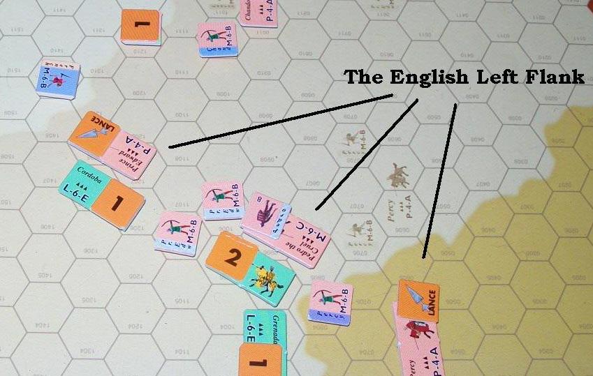 Turn 6 Pedro removes the Disobey marker from his cavalry, but they re still routing. Prince Edward recovers Chandros s men from their rout.