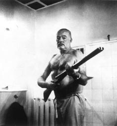 Much like his father s ending, Hemingway used his favorite shot gun to kill himself.
