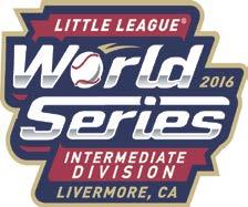Little League Intermediate World Series Premier Sponsor - $20,000 2016 Sponsorship Packages Named Presenting Sponsor of a Pre-Event Activity or