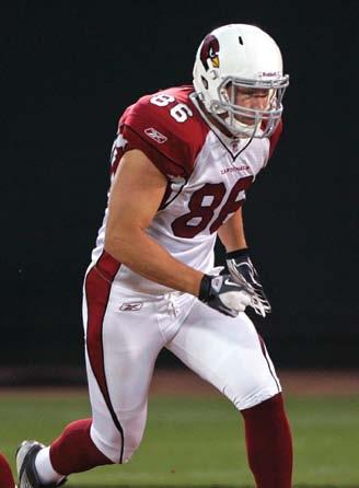 2011 ARIZONA CARDINALS MEDIA GUIDE A CAREER LEADER During his 10 seasons in Baltimore, Todd Heap established the franchise record for receiving TDs (41), while his 467 receptions and 5,492 receiving