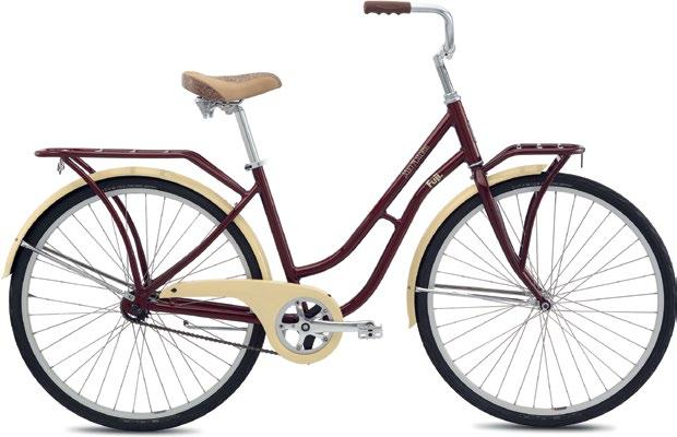 Mio Amore Lifestyle / Cruiser / City Chic Red Sizes» S (15 ), M (17 ), L (19 ) Color(s)» Red frame» A1 alloy w/ integrated carrier Fork» Elios 1 w/ integrated carrier Crankset» Cruiser, 44T Bottom