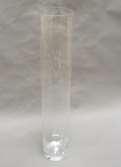 00 rental each Halo Glass vases 16inch tall, 2inch opening $15.00 rental for 20inch tall, 2inch opening set of 3 23.