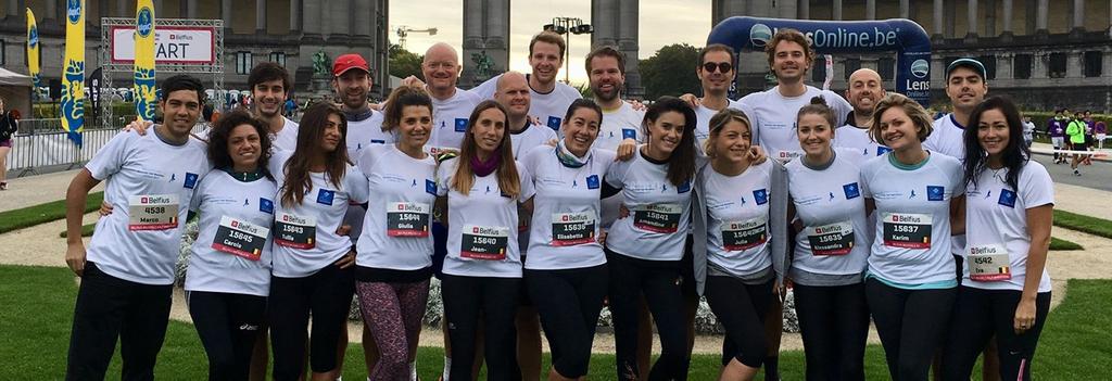 Eventually, more than 25 runners, including representatives from EU institutions and stakeholders joined the EL running team and had the pleasure to celebrate physical activity in a unique setting. 3.