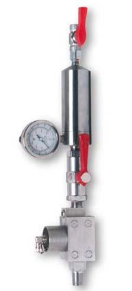 sounding equipment / software & pressure transducers validate gas pressure