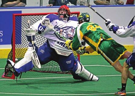 Larry Palumbo/Coyote Magic Scott McCall David May / DEphoto INDOOR LACROSSE MEN'S FIELD LACROSSE WOMEN'S FIELD LACROSSE Indoor (box) lacrosse is played on a standard sized arena floor and features