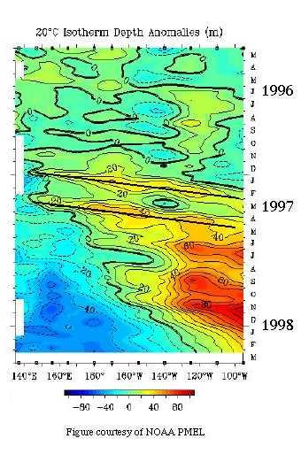 Equatorial Kelvin waves must propagate eastward. They have important implications for El-Nino.
